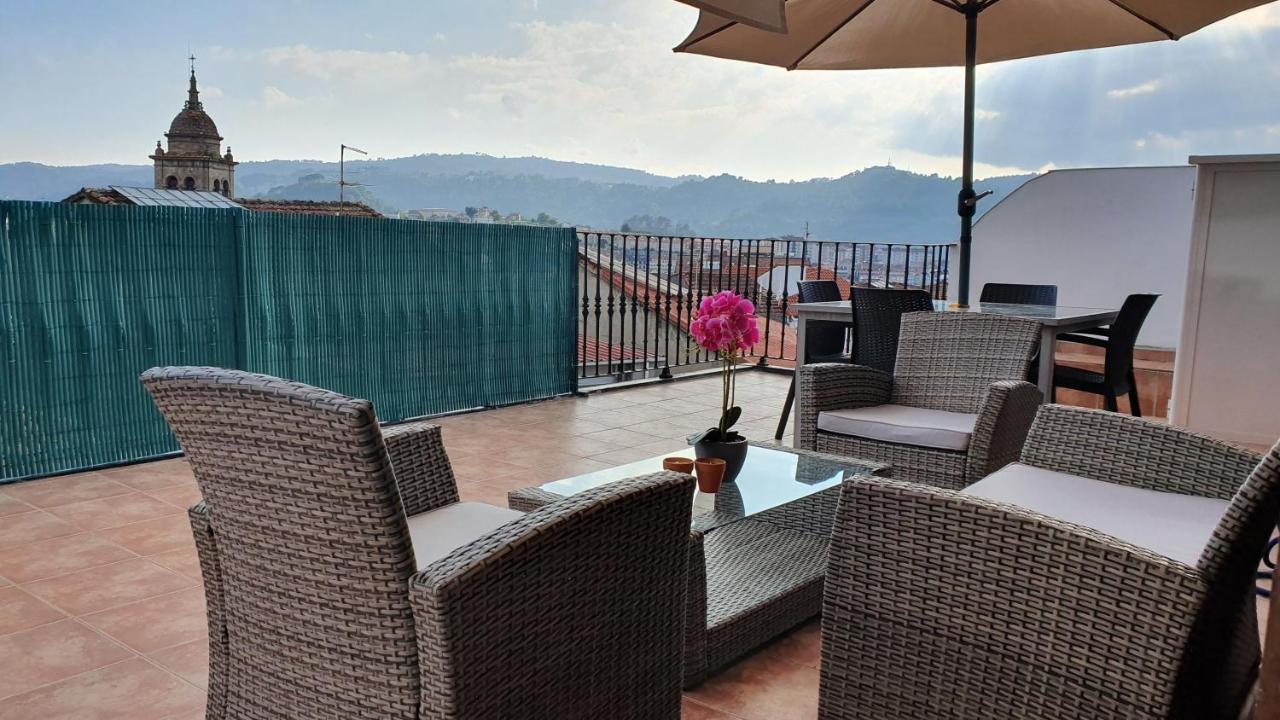 Apartamento Con Terraza En El Casco Historico أورينس المظهر الخارجي الصورة